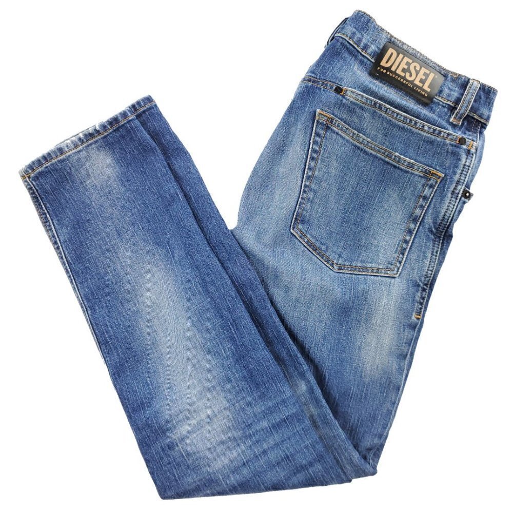 Diesel D-EETAR 089AR Carrot Tapered Button Fly Stretch Jeans "30x32" Real 31x27